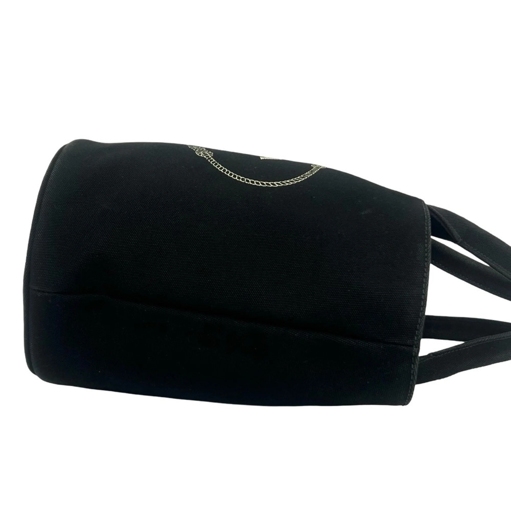 PRADA Black Canvas Shoulder Bag - Picture 6 of 10